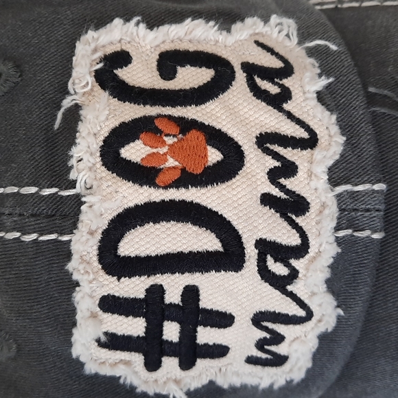 #Dog Momma Baseball Hat Cap Headwear Vintage Look KBETHOS NWT Black - Picture 2 of 11